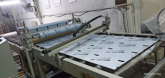 High-Speed Film Laminating Machine with Automatic Cutting for Decorative Wood Grain Applications