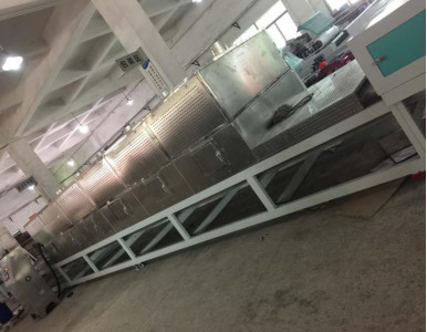 PLC Kontrol Modu Yüksek talepte 1-10T / h Kapasitesi için Mikrodalga Kurutmacı Vakum