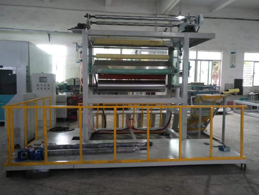 3500 mm × 1720 mm × 1850 mm kalsiyum silikat kart için döner ısı aktarma makinesi 1