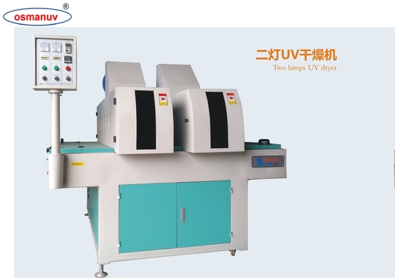 İki lamba 5-20m/Min UV Düzeltme Makinesi Düzeltme Kalınlığı 2-80mm ve Britanyalı PRIMARC lambaları yüzey boyaları için