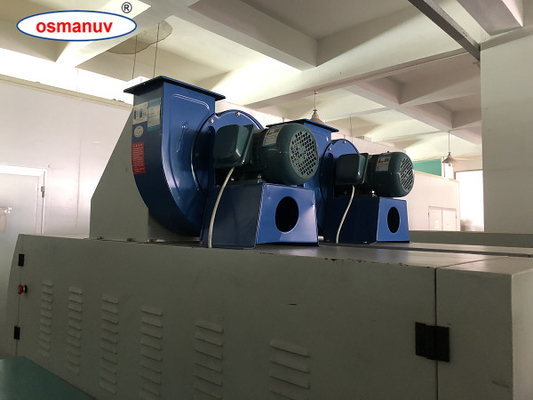 Üç Lamba 1387mm UV Düzeltme Lamba 9.7KW 380V 50HZ ile Güç Tedarik Voltajı Tahta, Ahşap, Alüminyum,Demir için