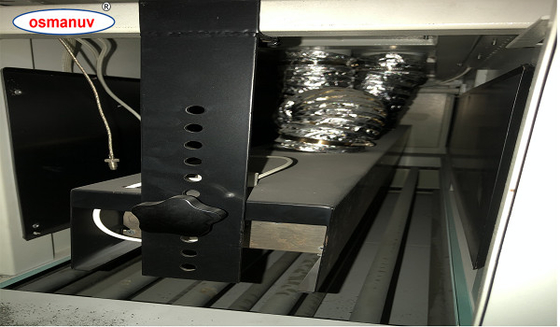Üç Lamba 1387mm UV Düzeltme Lamba 9.7KW 380V 50HZ ile Güç Tedarik Voltajı Tahta, Ahşap, Alüminyum,Demir için