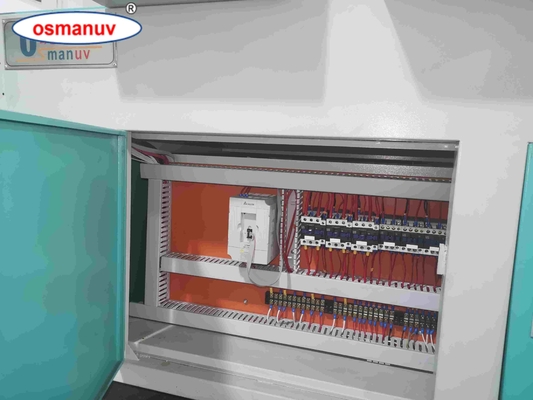 İki lamba 5-20m/Min UV Düzeltme Makinesi Düzeltme Kalınlığı 2-80mm ve Britanyalı PRIMARC lambaları yüzey boyaları için