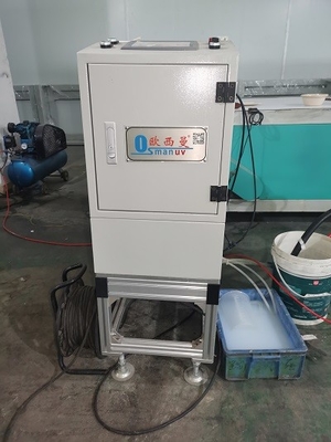1100mm * 410mm * 1100mm Pulp Gıda Konteyneri için püskürtme kaplama makinesi