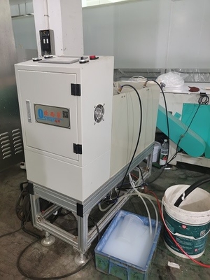 1100mm * 410mm * 1100mm Pulp Gıda Konteyneri için püskürtme kaplama makinesi