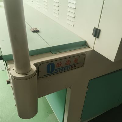 25KW 50HZ dayanıklı iki lamba UV Işık Düzeltme Makinesi Yeşil ve Beyaz