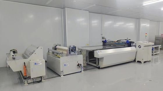Hassas Çatlak Kaplama Makinesi Üniform Kaplama Ağırlığı Düzenlenebilir Ölçü