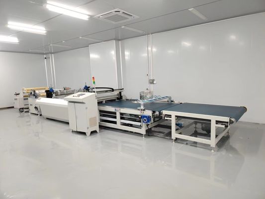 Hassas Çatlak Kaplama Makinesi Üniform Kaplama Ağırlığı Düzenlenebilir Ölçü
