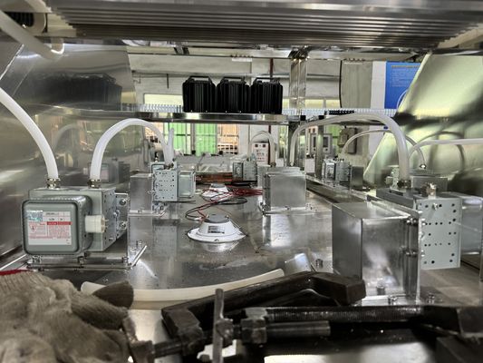 Su bazlı boya mikrodalga kurutma üretim hattı Servo motor