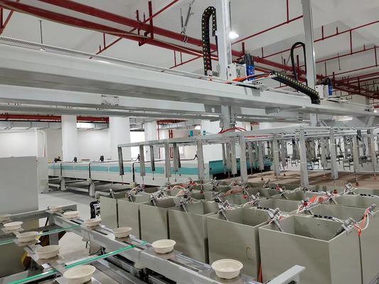 Spin kaplama makinesi 24 Kasa için çalışma istasyonu Sızıntı önleme