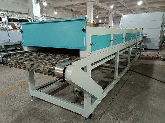 Tam otomatik ayarlanabilir hız 200 etkin genişliğinde kızılötesi kurutma makinesi