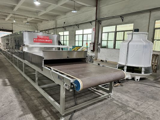 Sürdürülebilir Üretim Ekolojik Bilinçli Tasarım 14 Aşamalı Mikrodalga Kurutma Makinesi Pulp Deniz Yiyecekleri