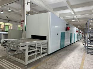 Endüstriyel Bambu Kağıt Pulp Kalıplama için Otomatik Doğal Gaz Kurutma Makinesi OSM-LRHG-1320T
