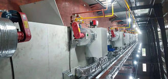 Ağır görevli 28m Doğal gaz kurutma hattı 24kw Pulp Molding Paketi için