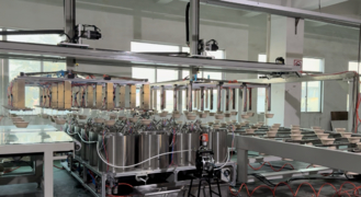 Hot Water Oil High Temperture Proof Food Safety Tableware Tray Bowl Internal Coating Production Line For Pulp Molding