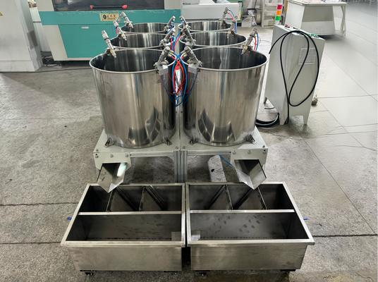 Gıda Ambalajı Selüloz Kalıplı Ürün Kaplaması İçin Kompakt ve Çok Fonksiyonlu Döner Kaplama Makinesi