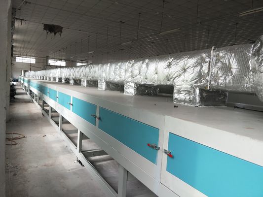 Çimento Fiber Board ve Kalsiyum Karbonat Board için Doğal Gazla Kurutma ve Spin Kaplama hattı