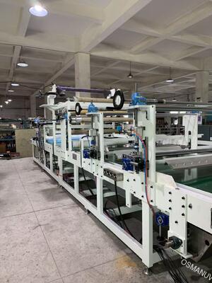 Özelleştirilebilir Web Genişliği Gerginlik Kontrolü ve Yüksek Kalınlık Tekdüzeliğine Sahip Rulo-Rulo Sürekli Doktor Bıçak Kaplama Hattı