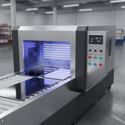 Alüminyum Panel UV Düzeltme Makinesi Metal Yüzey Kaplamaları için Hızlı Kurutma Sistemi