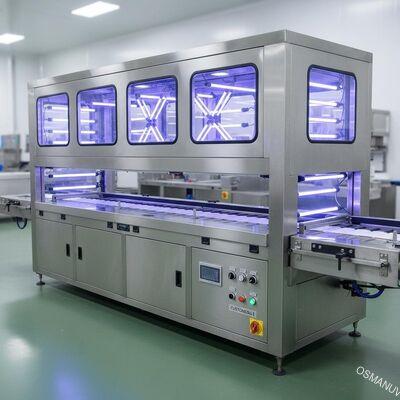 Gıda ve Ambalajlama için Endüstriyel UV Sterilizasyon Makinesi – Özelleştirilebilir Konveyör Genişliği ve Lamba Yapılandırması