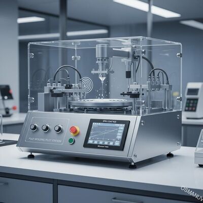 Pulp Molding Tek İstasyonlu Pilot Spin Kaplama Kesinlik Ar-Ge Makinesi