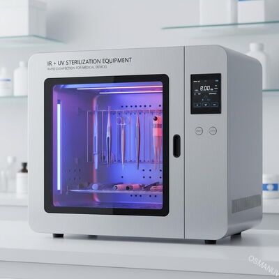 Tıbbi Cihazlar için Hızlı Dezenfeksiyonlu IR + UV Sterilizasyon Ekipmanı