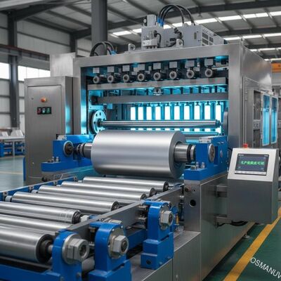 Endüstriyel uygulamalar için özelleştirilebilir genişliğe sahip yüksek hassasiyetli UV Kaplama Metal Bobin Rulo Kaplama hattı