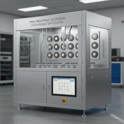 Endüstriyel Wafer Kaplama için Yüksek Verimli 24 İstasyonlu Özelleştirilebilir Spin Coater