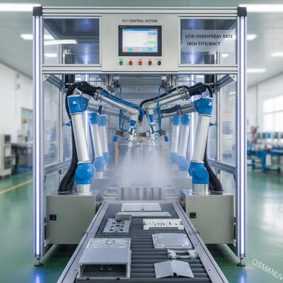 Yüksek verimlilik için özelleştirilebilir PLC ve düşük aşırı püskürtme oranı ile Tam otomatik karşılıklı püskürtme kaplama hattı