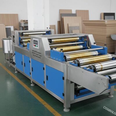 20m / Min MDF Çok Fonksiyonlu Sıcak Eriyik Rulo Kaplayıcı Geniş Uygulanabilirlik