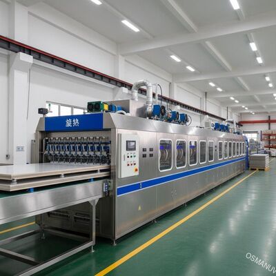 Çimento Fiber Board ve Kalsiyum Karbonat Board için Doğal Gazla Kurutma ve Spin Kaplama hattı