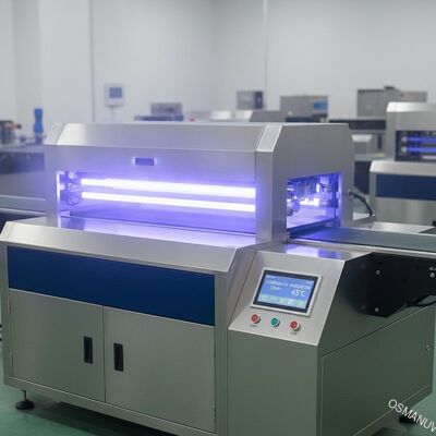W300mm Işık dalgası UV Işınlama Makinesi / UV Kürleme Makinesi 10m / dak