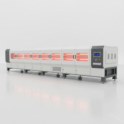 W920mm 10m Isıtma Tesviye Kızılötesi Kurutma Makinesi Bilgisayar Beyazı