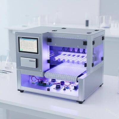 Omron röle Uv Kürleme Machinete flon konveyör bant LCD LED Tutkal Quickiy UV Kürleme Makinesi