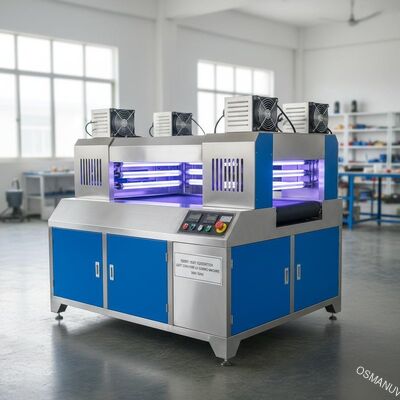 ISO9001 Isı Dağılımı Hafif Konveyör UV Kürleme Makinesi 380V 50HZ