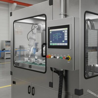 PLC HMI Kontrol Sistemi Endüstriyel için püskürtme kaplama makinesi