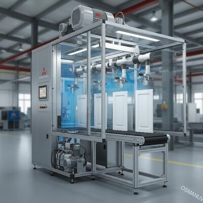 Kapı Paneli için 60KW Mitsubishi Servo Motor Sprey Kaplama Ekipmanları