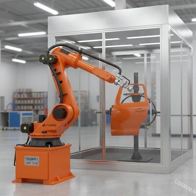 Otomatik Robotik Sprey Boyama Sistemi Turuncu ISO9001 380V 50HZ