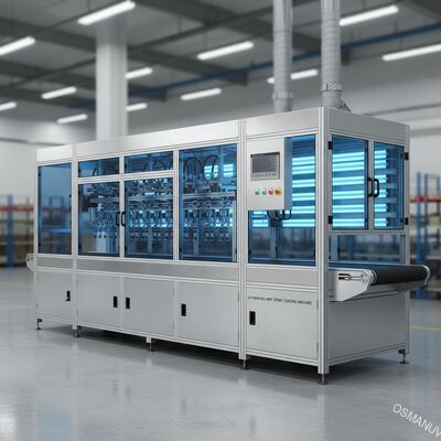 Etkili Genişlik Uv Boyama MDF Sprey Kaplama Makinesi 180m / Min 620mm