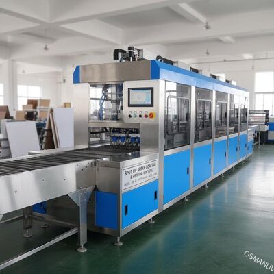 Spot Uv Sprey Kaplama Makinesi / Spot Uv Baskı Makinesi 920mm Genişlik 6M / Dak