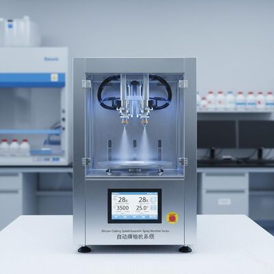 30'lar/yarıştırma hızı Spin Spray Coating için Otomatik Spray Makine Serisi