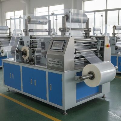 PLC Kontrol Sistemi Film Laminasyon Makinesi Performans için 0-100m/min Geri Dolaşma Hızı
