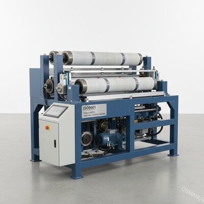ISO9001 1320mm Genişlik Plastik Metal Üç Rulo Kaplama Makinesi