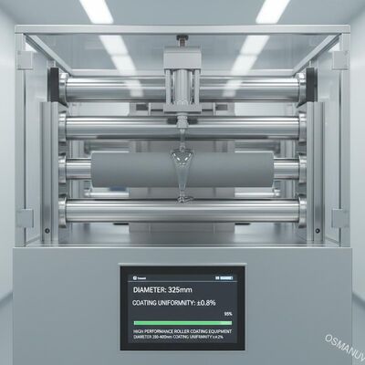 Yüksek performanslı rulo kaplama ekipmanı çapı 200-400 mm Kaplama tekilliği ≤±2%