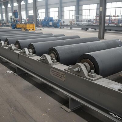 En fazla kaplama genişliği 1000 mm Çaplı 200-400 mm ağır yük taşıyıcı rulolar