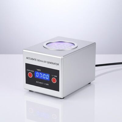Zamanlayıcı kontrol doğruluğu ±1min ile doğru 365nm dalga boyu UV ışık jeneratörü