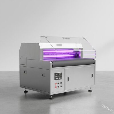 KT Panoları İçin 400mm Genişlik Konveyör UV Kür Makinesi