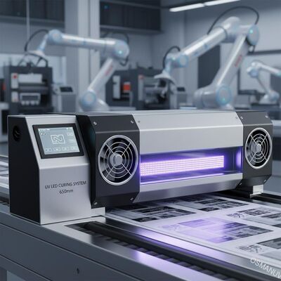 Baskı için 650mm Uv Kürleme Sistemleri, Uv Led Kürleme Sistemi