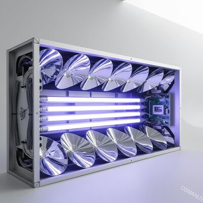 1.5mm Kalın 11.5KW Uv Kürleme Makinesi, Yansıtıcı Lensler İçinde