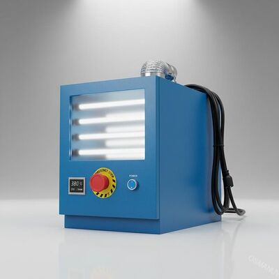 380V 50HZ Mavi 55KW Uv Işık Kürleme Sistemi Acil Durum Anahtarları